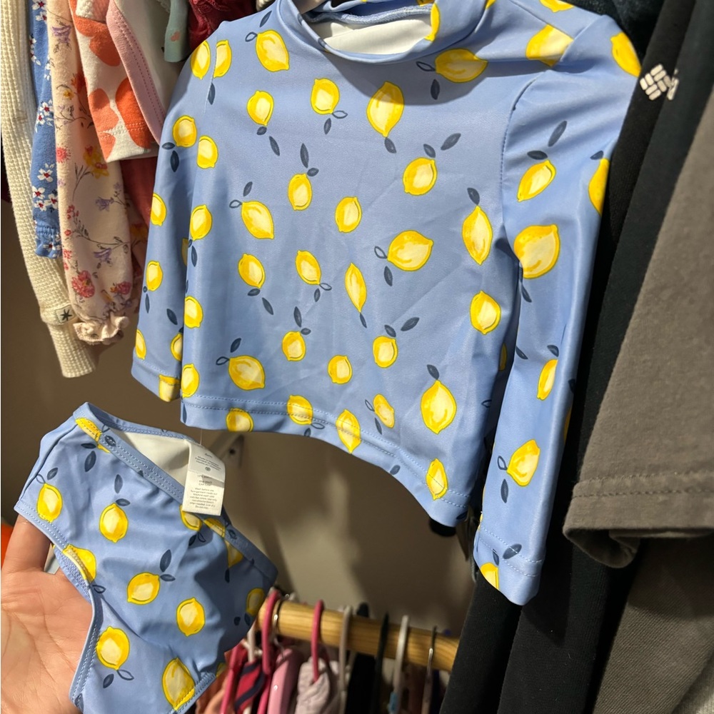 Cat and jack outfit and carters swim suit